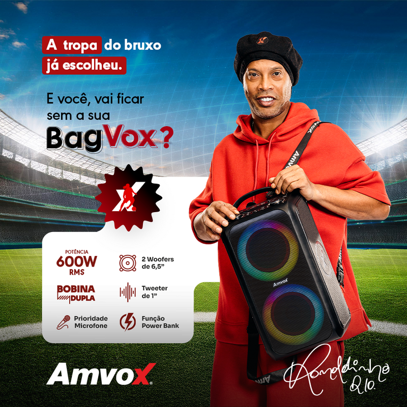 Caixa Amplificada ACA 600 Bagvox