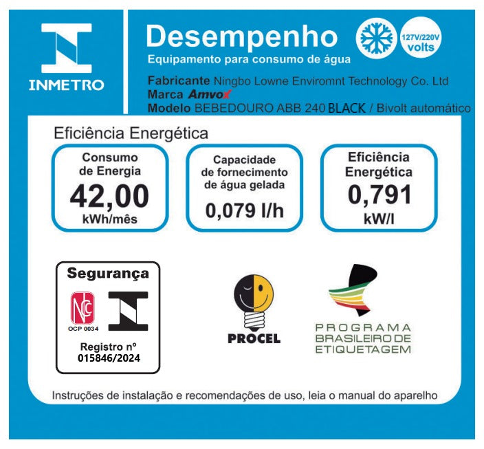 Bebedouro Refrigerado ABB 240