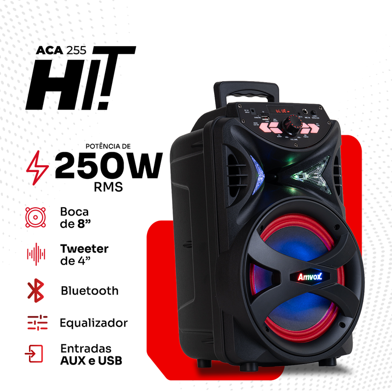 Caixa Amplificada ACA 255 HIT