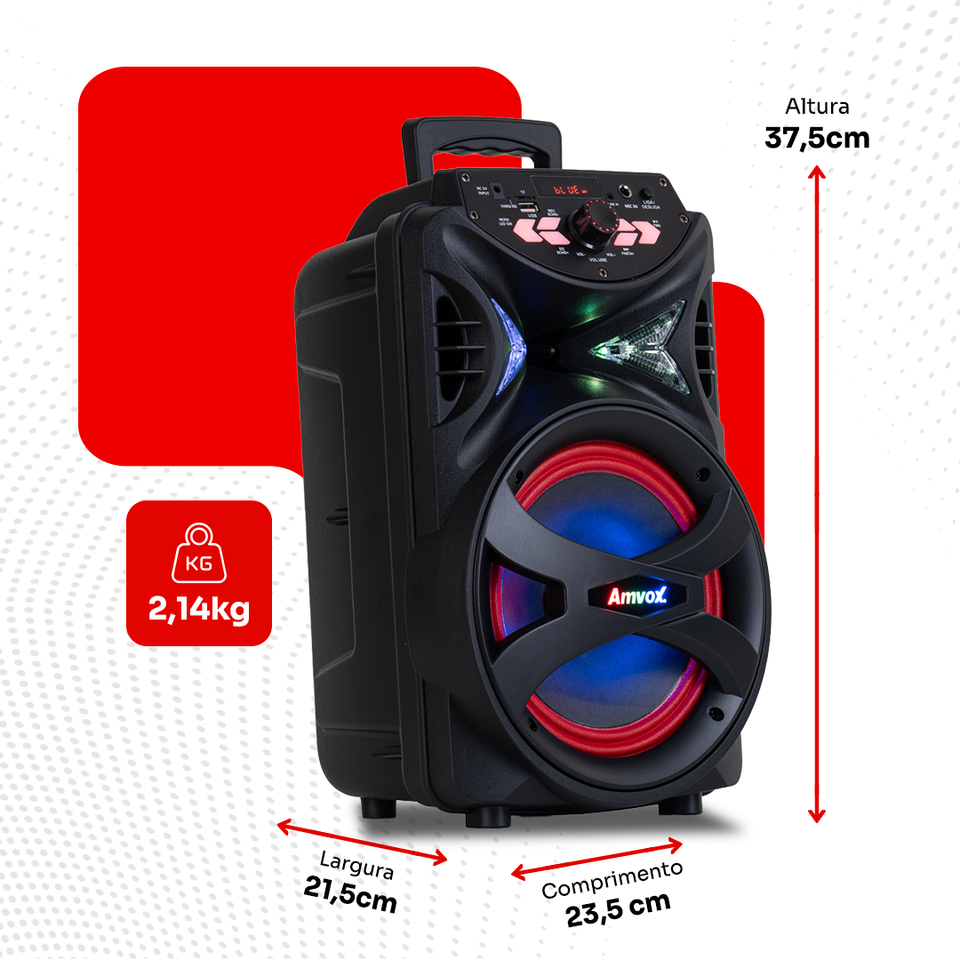 Caixa Amplificada ACA 255 HIT