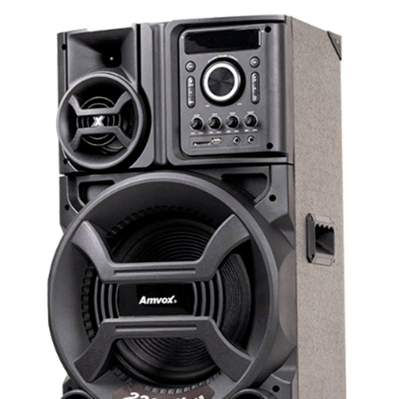 Caixa Amplificada Pesadão Black ACA 2201