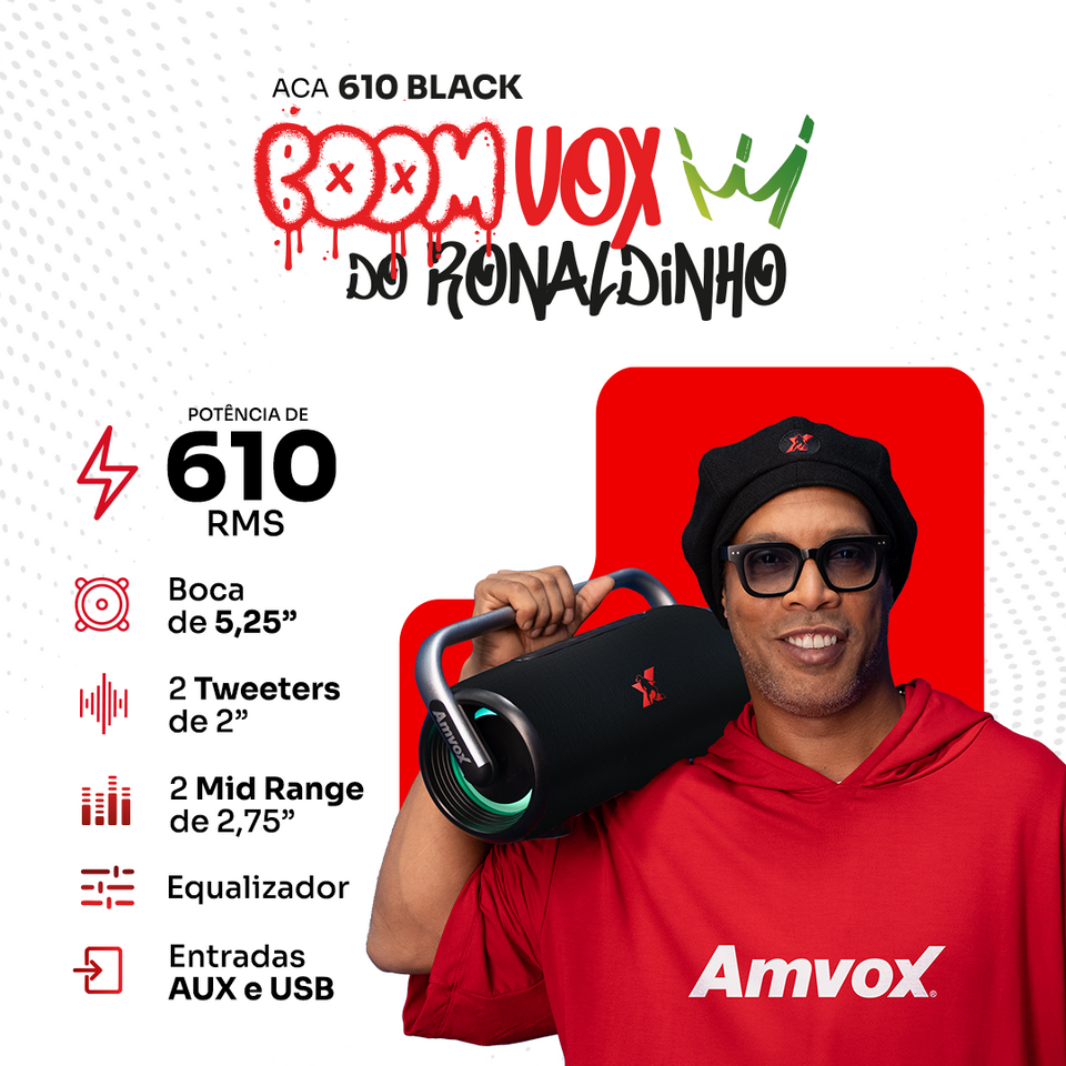 ACA 610 Boom Vox Black