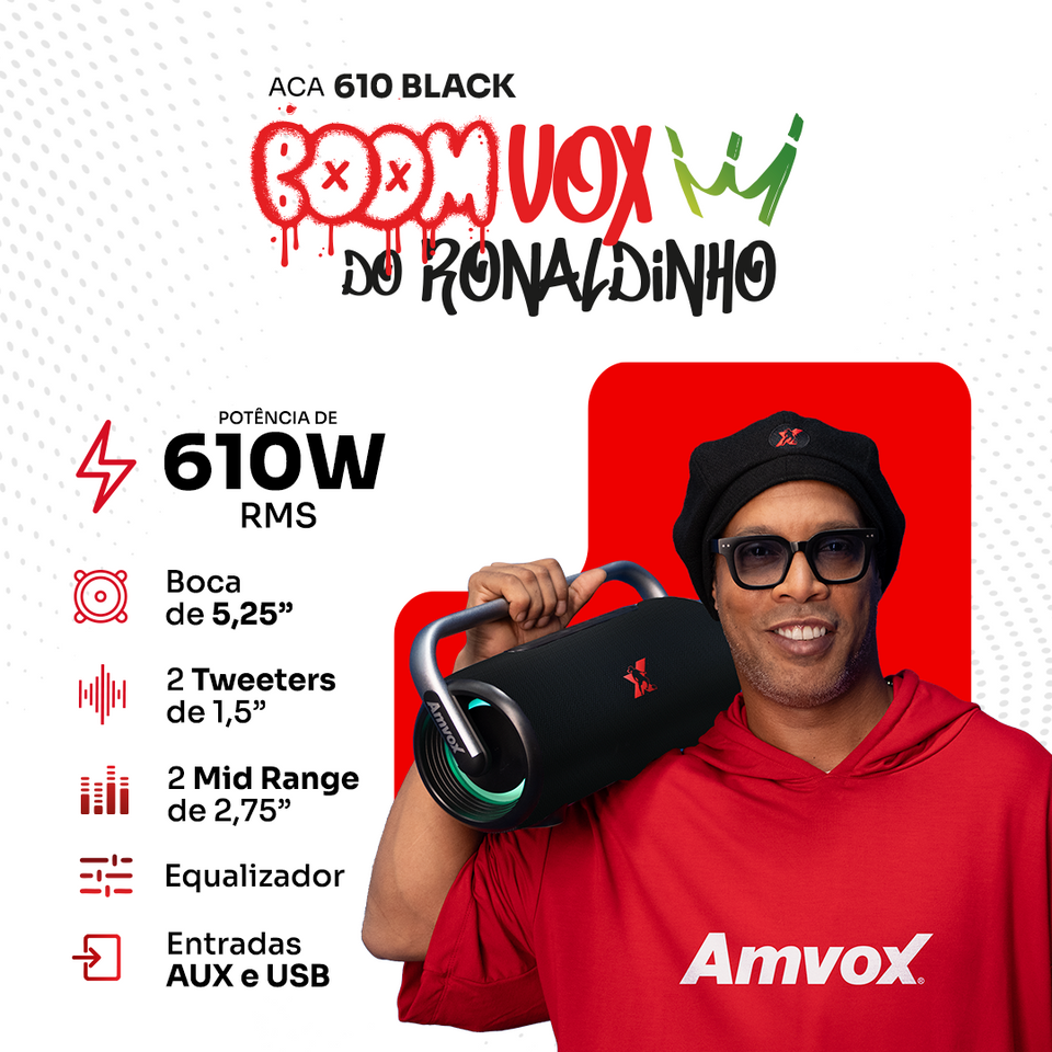 ACA 610 Boomvox Black