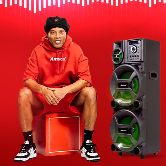 Caixa Amplificada Pesadão Black ACA 2201