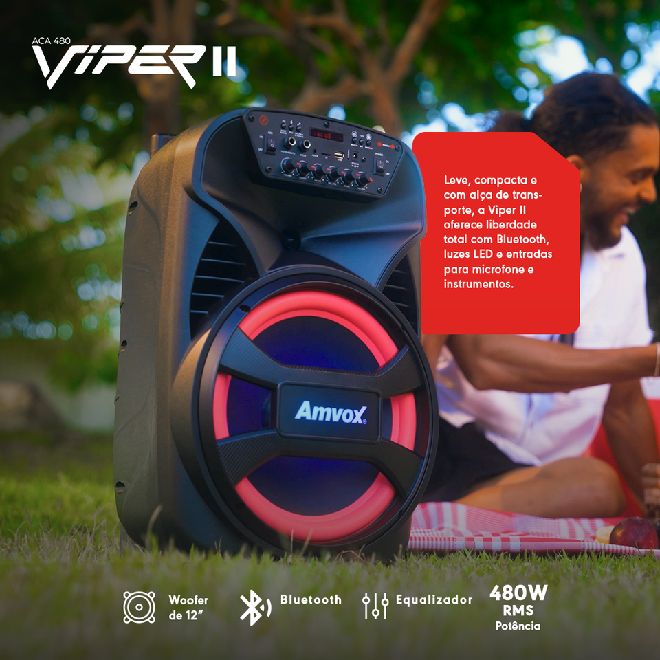 ACA 480 VIPER II Amplified Speaker