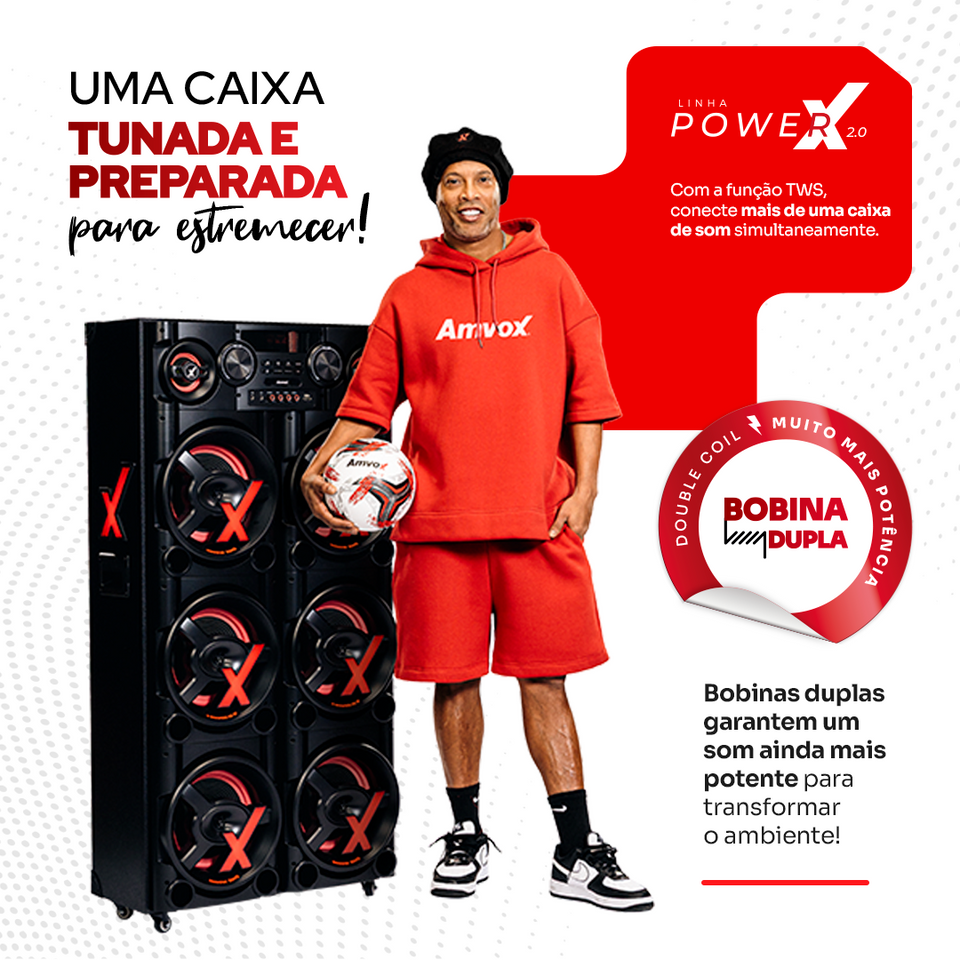 ACA 5500 Paredão NewX Sound Tower – Amvox