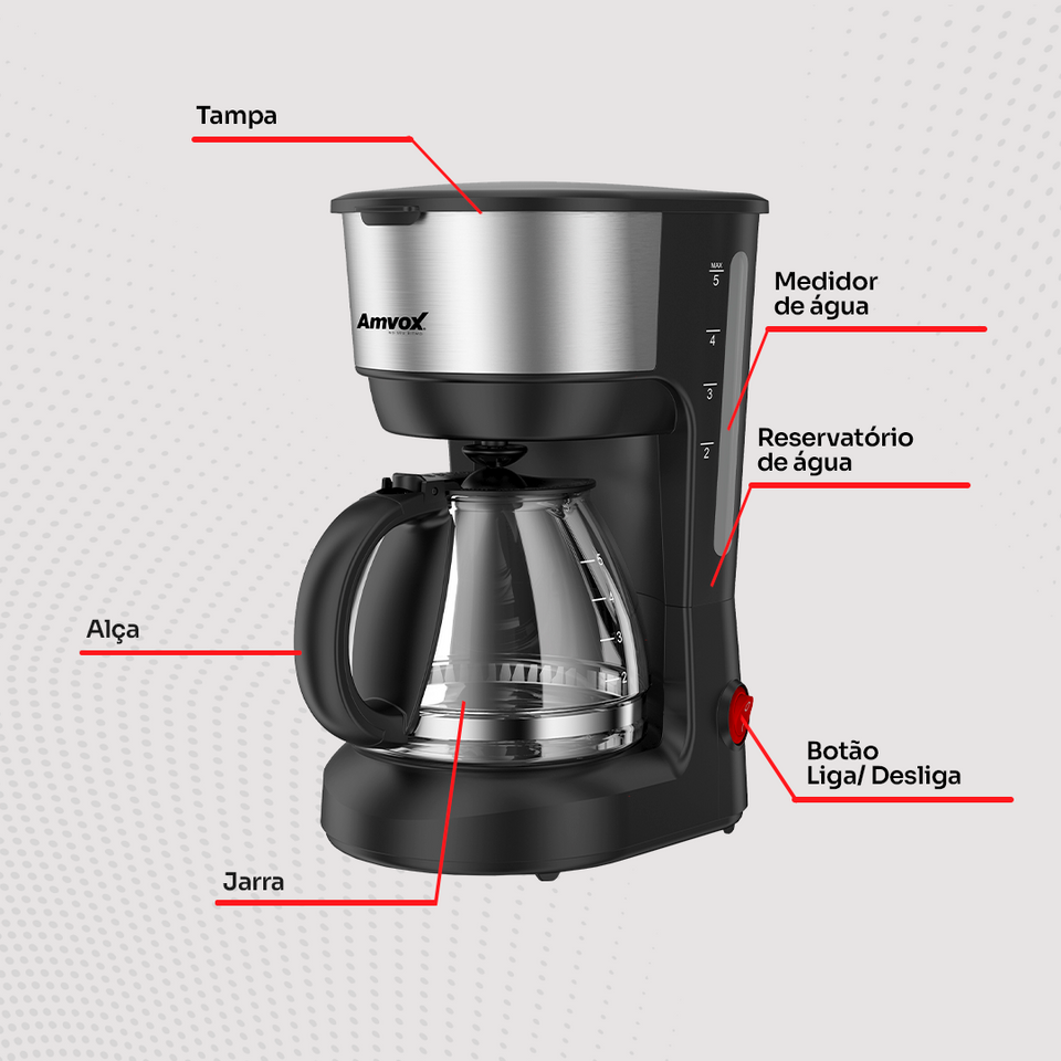 Cafeteira ACF 227 Inox