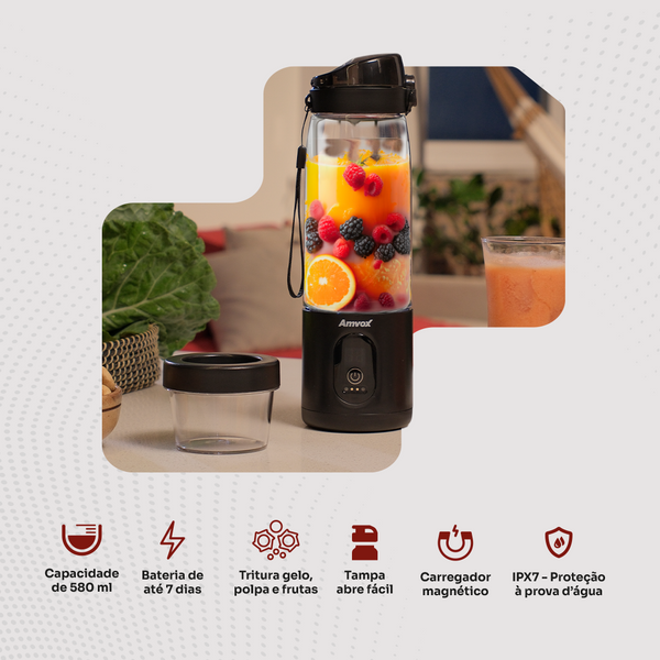 Liquidificador Portátil ALQ 0108