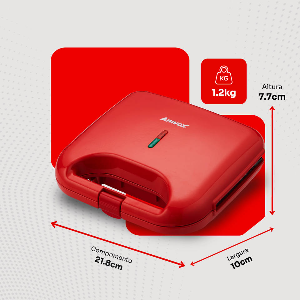 Sanduicheira e Grill AMS 370