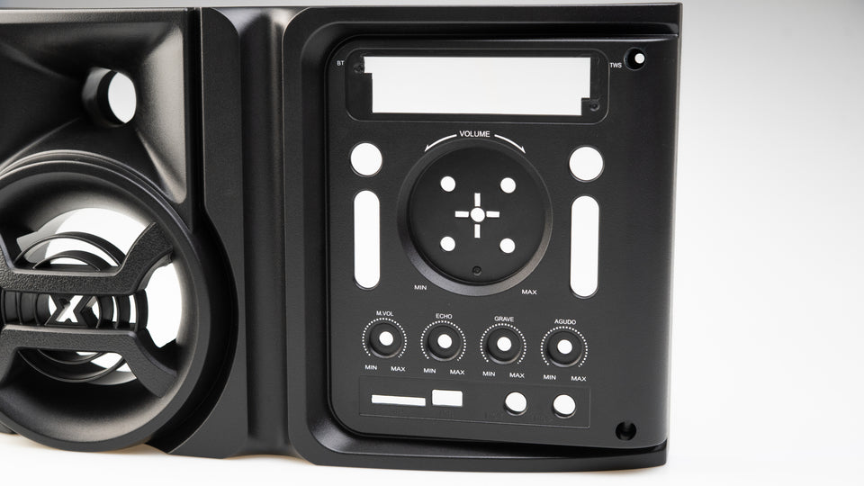 GABINETE FRONTAL SUPERIOR ACA 2201 PESADAO BLACK