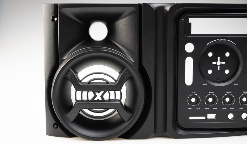 GABINETE FRONTAL SUPERIOR ACA 2201 PESADAO BLACK