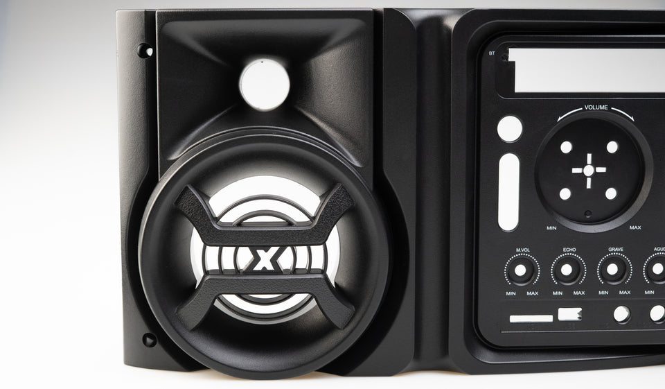 GABINETE FRONTAL SUPERIOR ACA 2201 PESADAO BLACK