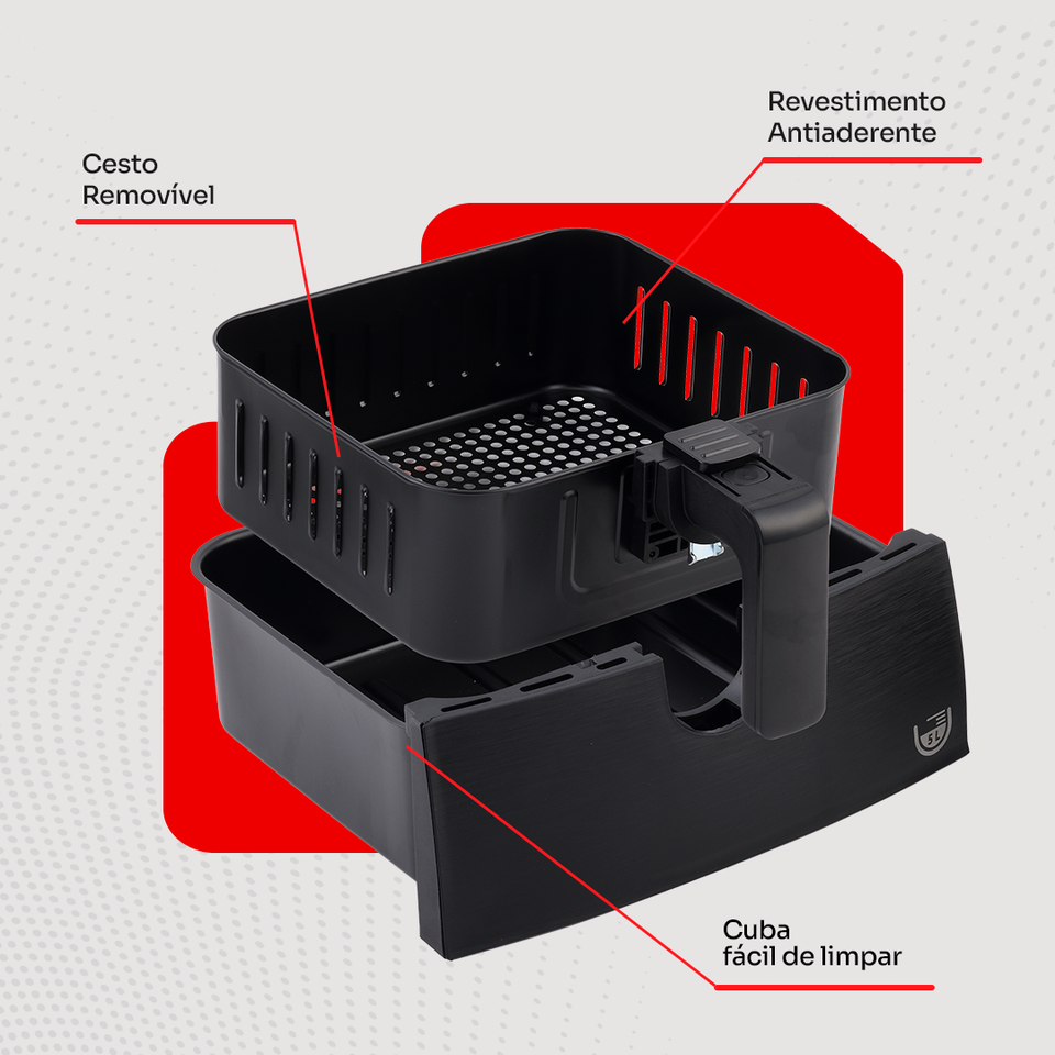 ARF 1205 NEW Air Fryer 5L