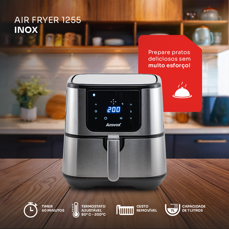 Air Fryer ARF 1255 Inox