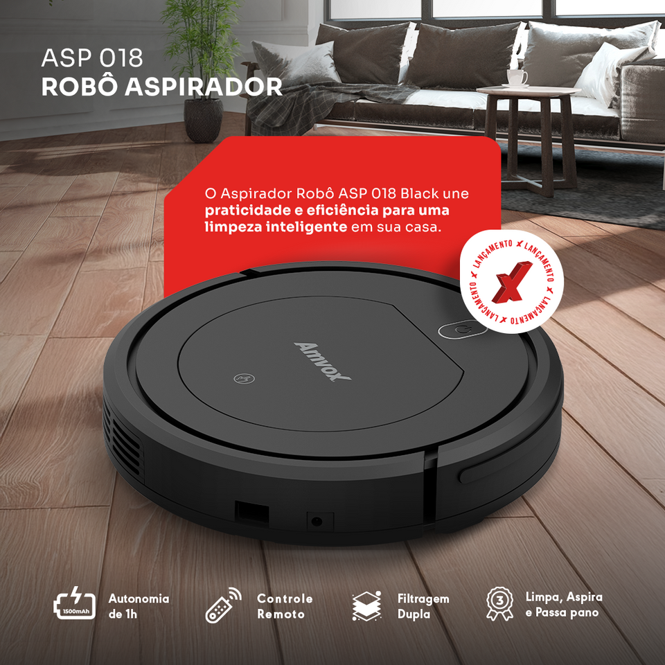Robô Aspirador ASP 018