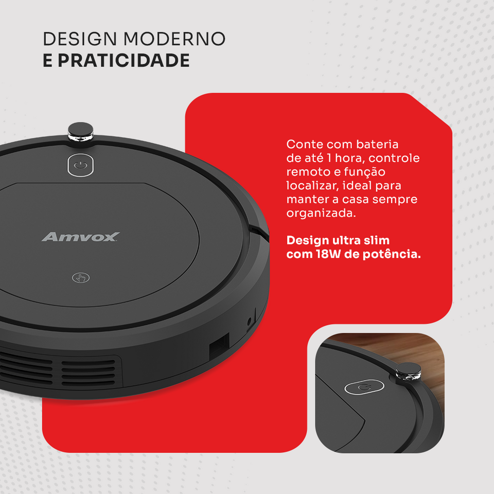 Robô Aspirador ASP 018