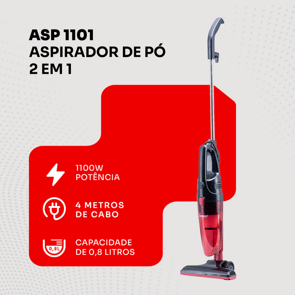 Aspirador de Pó Vertical ASP 1101