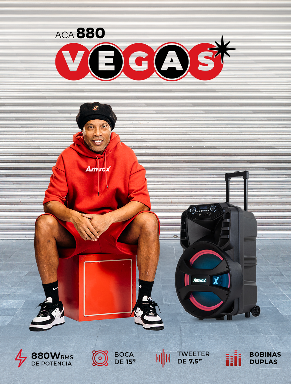 Vegas ACA 880 Powered Speaker