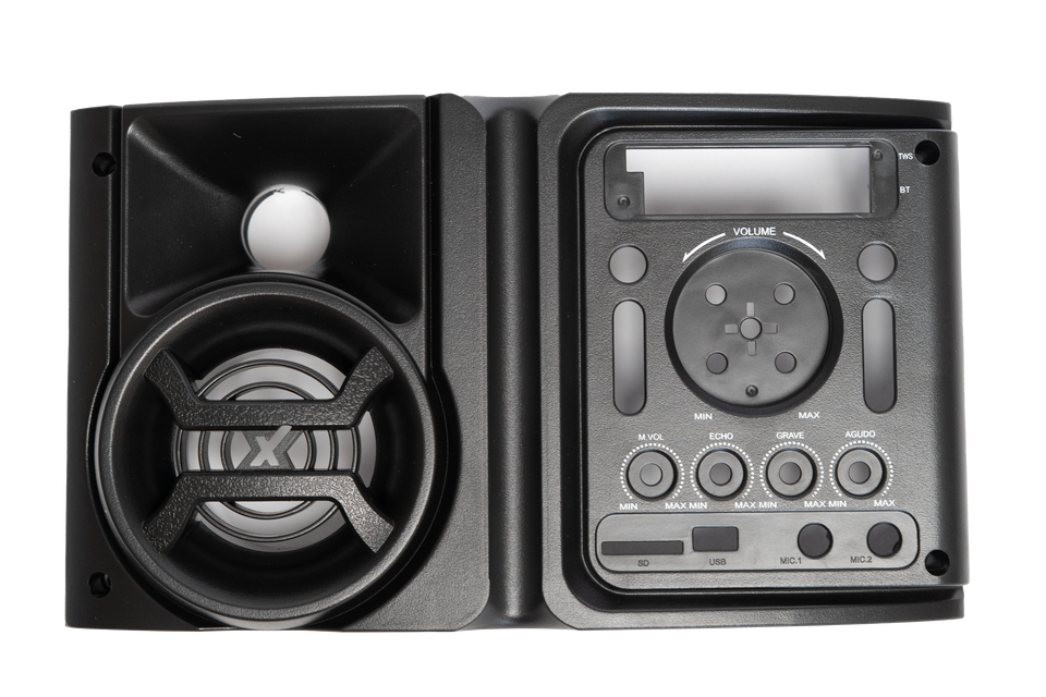 GABINETE FRONTAL SUPERIOR ACA 1402 TITAN BLACK